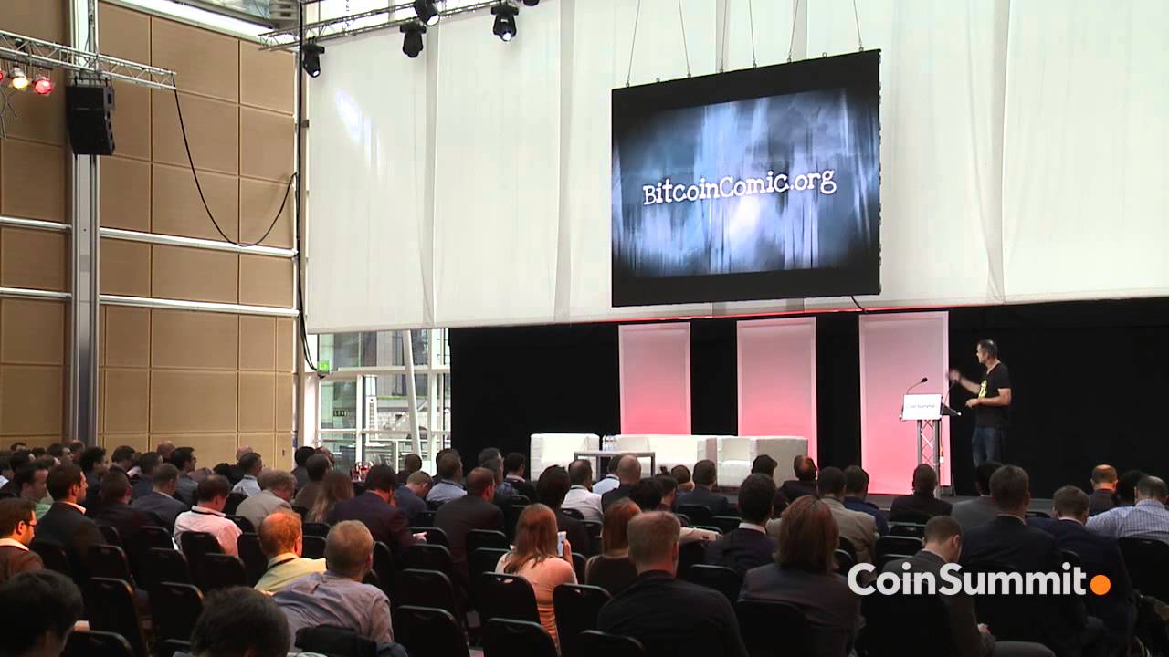 CoinSummit London 2014 - Start-up Showcase - Bitcoin Comic