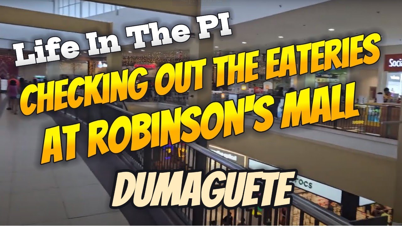 Life In The PI - Some Of The Eateries In Dumaguete Mall