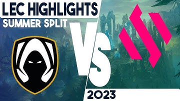 BDS vs TH Highlights  | LEC Summer 2023 Week 2 Day 3 | Team BDS vs Team Heretics