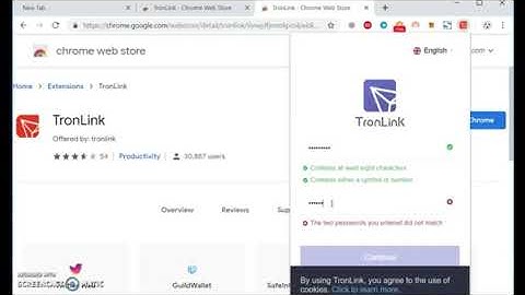 #tronlink #Tronlinkwallet Tronlink wallet extension installation in Google chrome browser operation
