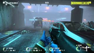 Payday 2 Armored Transport DLC - Underpass Commando 553 Iron Sights