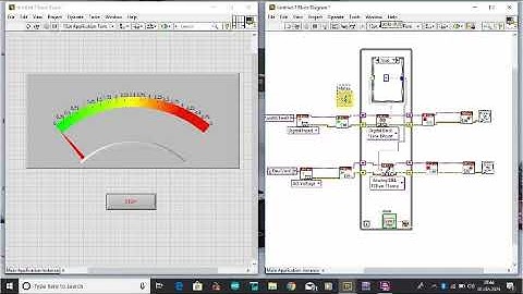 Acquire digital input generate analog output NI USB 6001