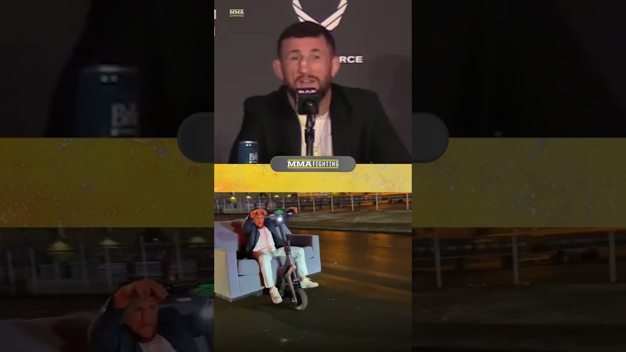 Merab Dvalishvili Explains Why He Loves Driving His Viral Couch-Scooter - MMA Fighting
