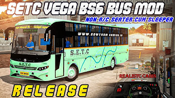 New SETC Vega BS6 Tn Govt Bus Mod | Release | Gowtham Gaming