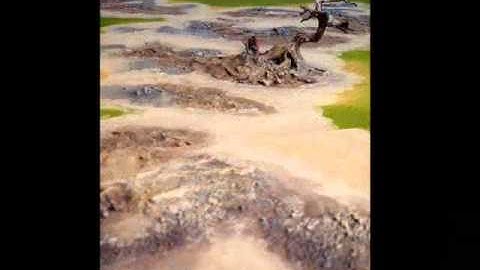 Miniature wargaming terrain (home-made)