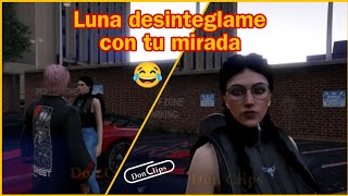 Luna y Bo Desinteglame con tu mirada 😍😂 #marbella #gta #roleplay #bo #donclips #luna