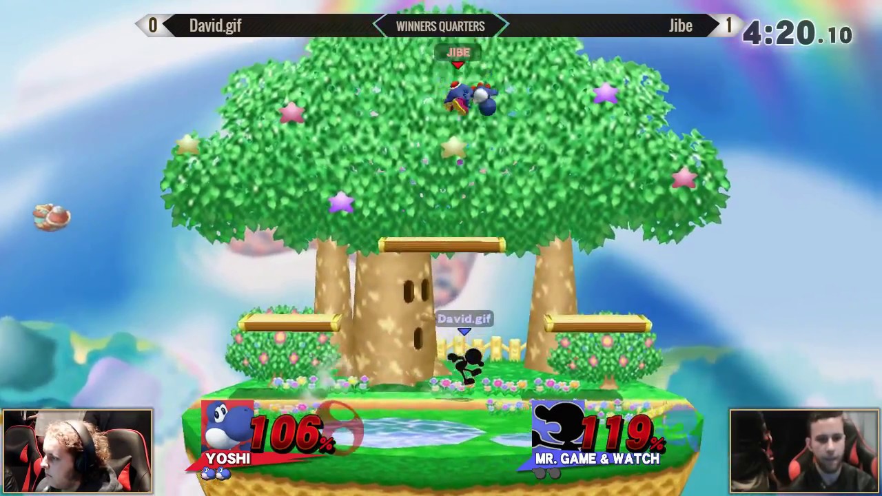 SOT #69 - Jibe (Yoshi) vs David.gif (GnW) - SSB4 WQF