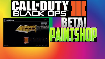 Call of Duty BO3 (BETA) Paintshop