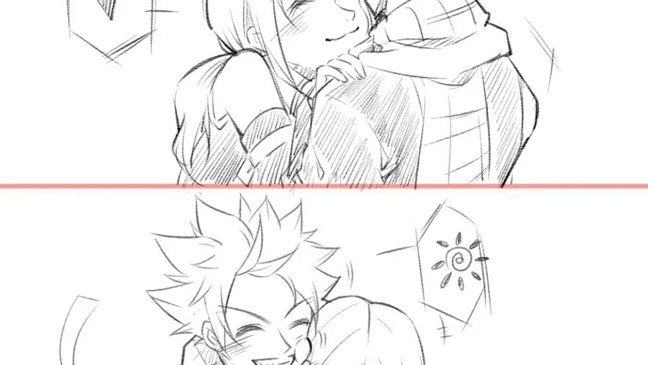 НАЦУ И ЛЮСИ ЛЮБОВЬ - YouTube