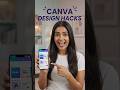 🔥 10 Canva Design Hacks That Instantly Make Your Posts Look Pro! 🤯 #canva #creativehacks