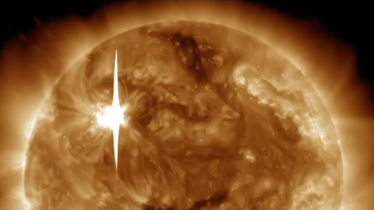 Sun bursts with largest solar flare since 2017 & More! - YouTube