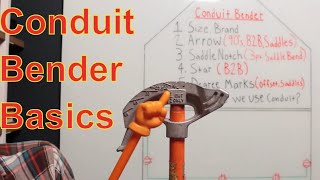 EMT Conduit Bender Basics with A Klein Bender