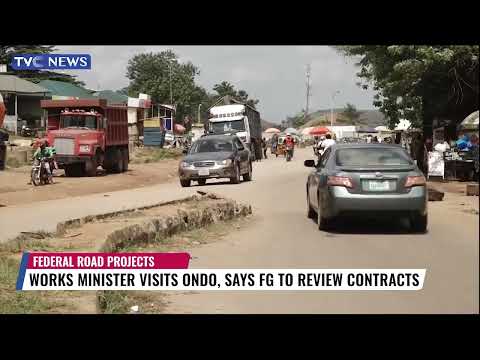 Minister Of Works Visits Ondo, Says FG Will Review Contracts