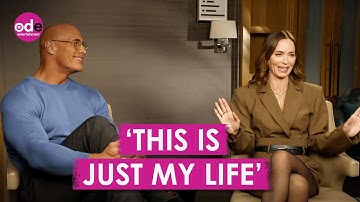 Dwayne Johnson Calls Out Emily Blunt