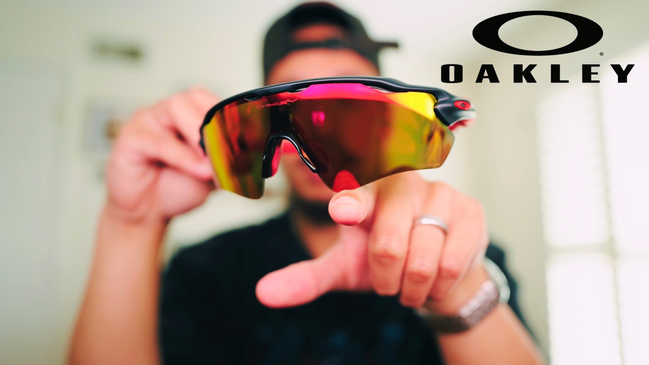 OAKLEY オークリー レーダーEV プリズムルビー アジアンフィット Oakley Radar EV Path Prizm Ruby Iridium (Unboxing + Review) - YouTube