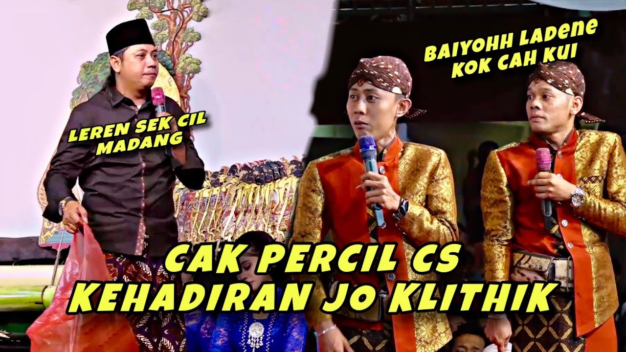 Limbukan Cak Percil CS Bersama Romo Sun Gondrong || Kedatangan Tamu Jo Klithik