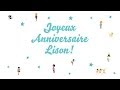  joyeux anniversaire lison 