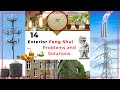 14 common exterior Feng Shui problems and solutions