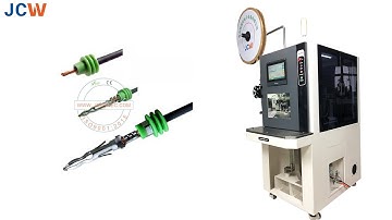 JCW-CST15 | Semi automatic wire stripping sealing and terminal crimping machine