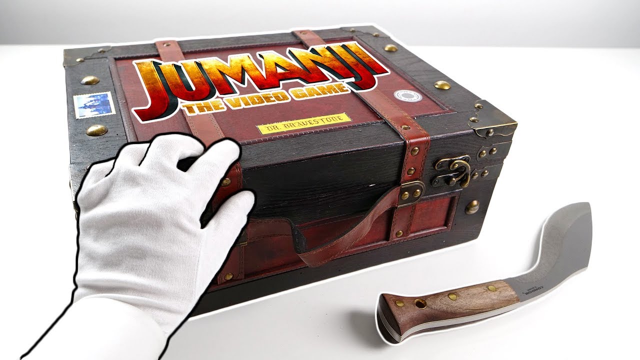 Jumanji The Video Game Unboxing (Collector's Box) + Gameplay 2022 Cây
