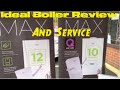 Review Ideal logic combo boiler Vogue boiler review and service