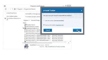 How to remove SweetPacks Toolbar (Windows uninstall guide)
