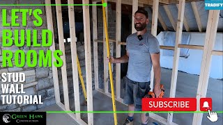 HOW TO BUILD STUD WALLS