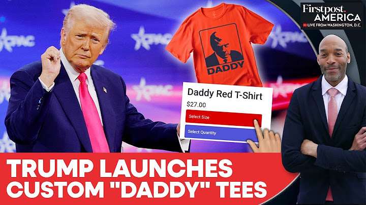 "Daddy's Home": Trump Turns NATO Moment into Viral Merch | Firstpost America | N18G