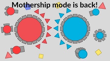 Diep.io | Mothership mode is back!
