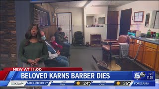Beloved Karns barber dies