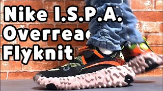 (4K) Nike Ispa Overreact Flyknit unboxing/Nike Ispa Flyknit on feet review