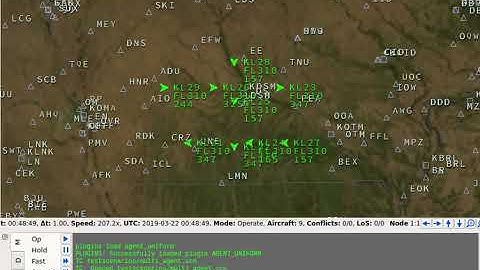 Autonomous Air Traffic Control Simulation