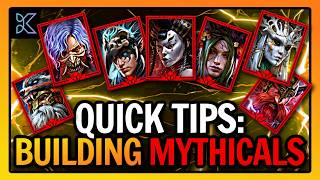 QUICK TIPS: Building Mythicals - NYRESAN UNION | RAID: Shadow Legends