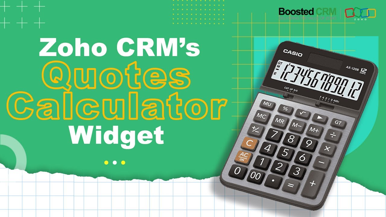 Zoho Crm Pricing Calculator Zoho Crm Pricing Calculator
