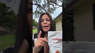 Micro Ingredients Pumpkin Seed Oil has been my relief from my menopause hair loss. Link in comments