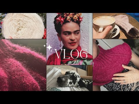 VLOG 02/24 Все распустила. Новый процесс. Носки на заказ