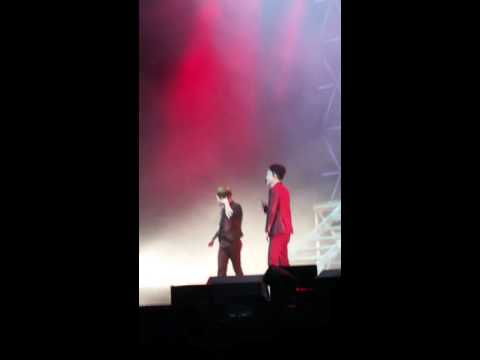 20160214 Exo'luxion in LA Exodus Xiumin focus