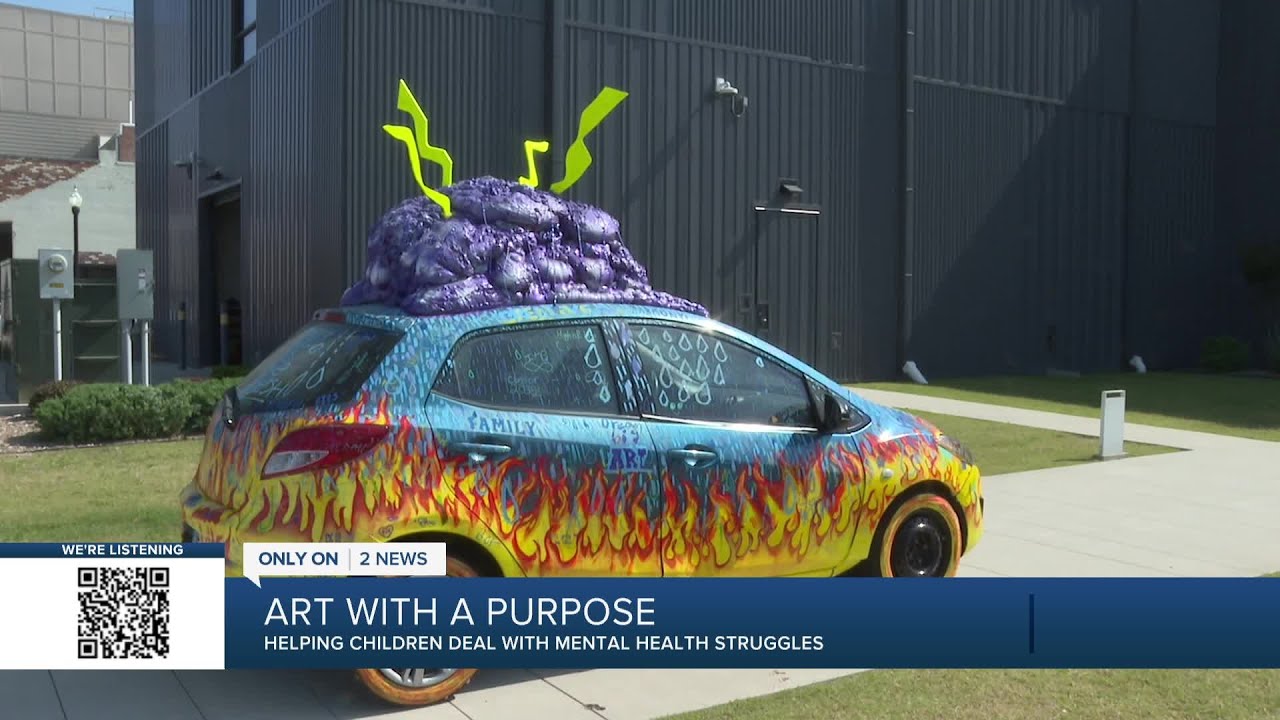 Art car in Broken Arrow helps kids