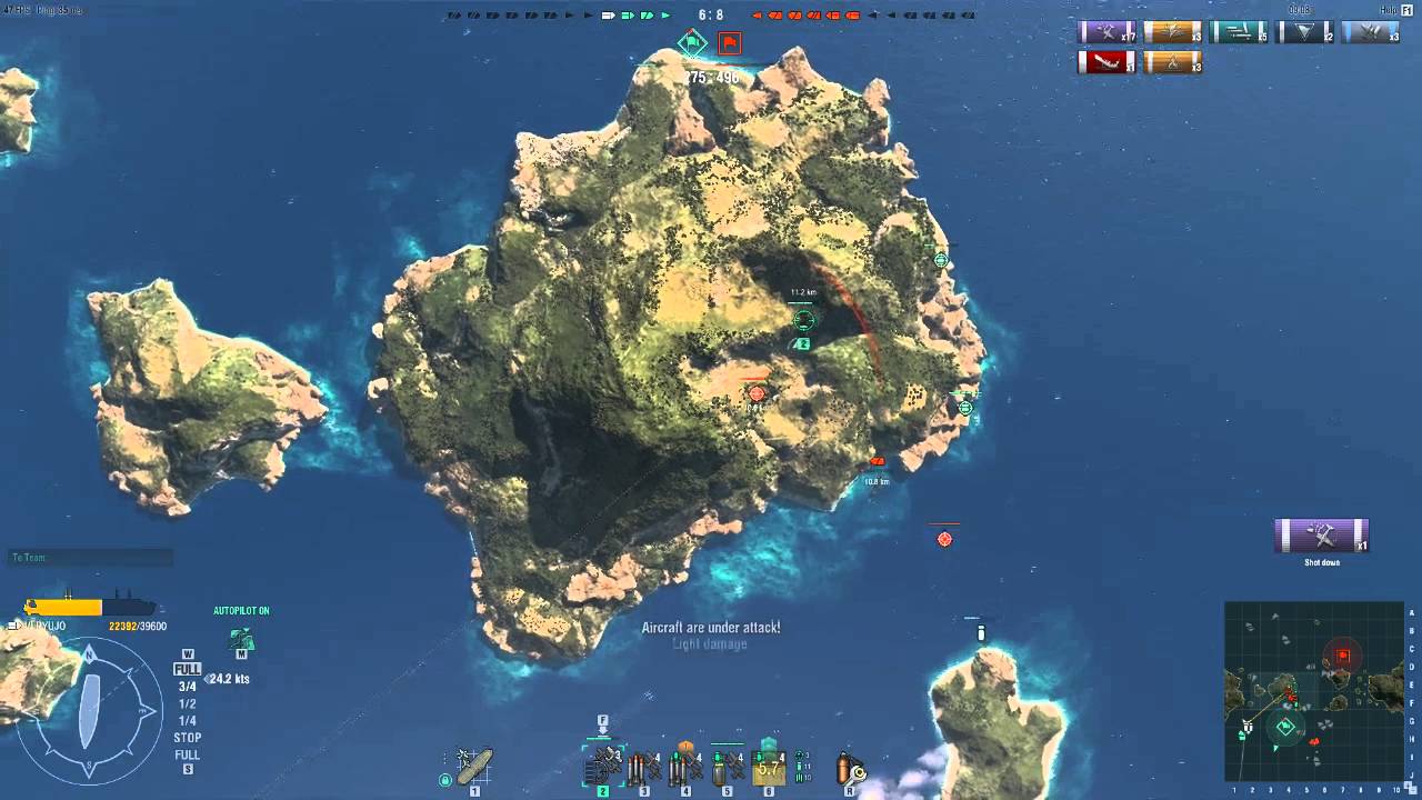 World of Warships - Full Game (Ryuujou)