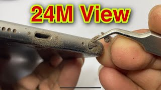 The hidden secret to cleaning your iPhone 7 Plus USB port by restoration mobile 10,261 views 9 months ago 6 minutes, 9 seconds