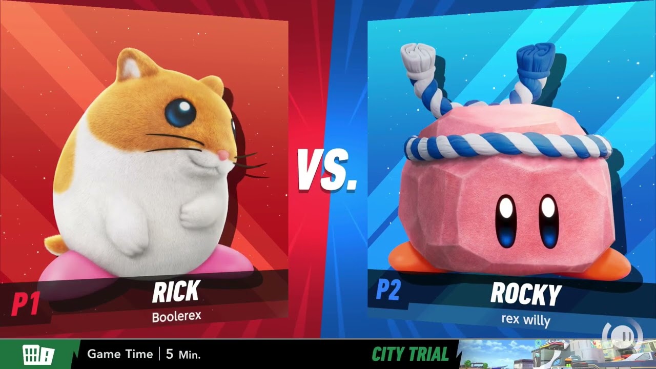 Kirby Scuffle 1 Pool A4 Round 3 Boolerex VS Scroob