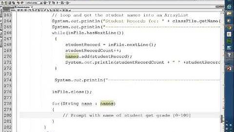 Java Gradebook App 03