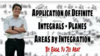 Application of Definite Integrals  Planes Areas by Integration