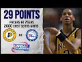 Reggie Miller 29 Points 1999 Playoffs ECSF Game 3 Indiana Pacers At Philadelphia 76ers 