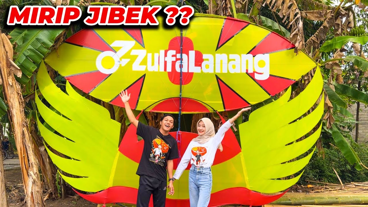LAYANGAN TERBESAR ZULFA LANANG SUARA HOREGG !!!