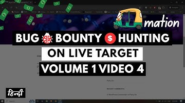 Vol1Vid4 : Part-2 Scanning & Automation 🛺 | Bug Bounty Hunting on Live Target