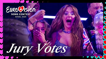 The jury results of Eurovision 2025 | #UnitedByMusic ​​🇨🇭