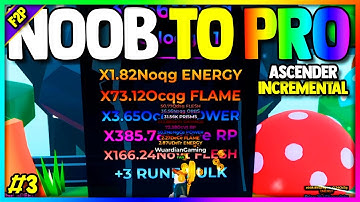 Going from NOOB To PRO in Roblox Ascender Incremental... (NO Robux as F2P) | Episode 3