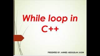 Infinite While loop