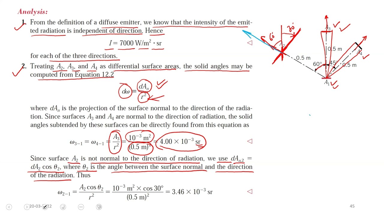 Lecture 7 Radiation Numerical Problem - YouTube